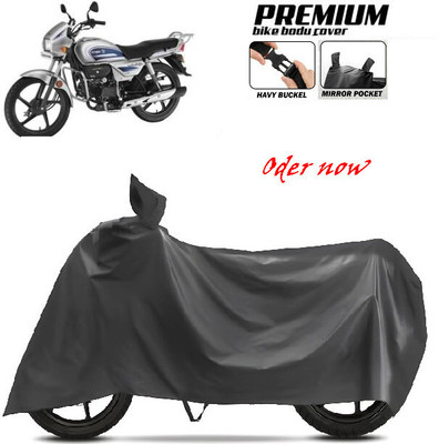 SK AUTO Waterproof Two Wheeler Cover for Bajaj, Hero, Honda, TVS, Ola(Black)