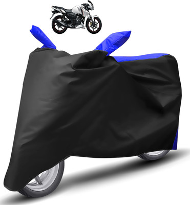 Caronix Two Wheeler Cover for TVS(Apache RTR 160, Blue)
