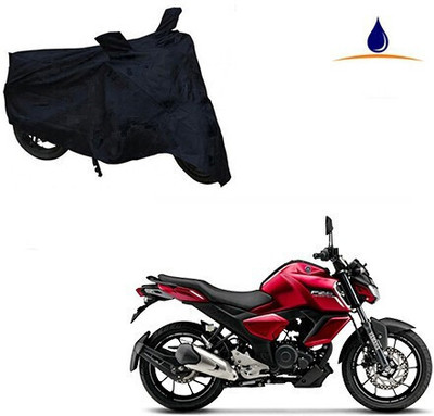 SK AUTO Waterproof Two Wheeler Cover for Yamaha(FZ-S, Black)