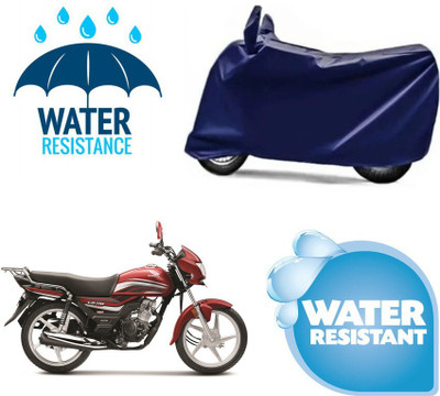 Mdstar Waterproof Two Wheeler Cover for Honda(CD 100 SS, Blue)