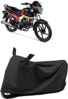 KEDIT Two Wheeler Cover for Mahindra(Centuro XT, Black)