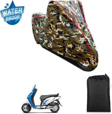 GOSHIV-car and bike accessories Waterproof Two Wheeler Cover for Honda(Activa i, Yellow)