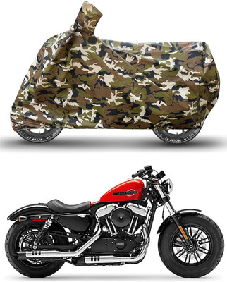 RABABLI Waterproof Two Wheeler Cover for Harley Davidson(Forty Eight, Multicolor)