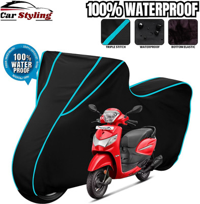 Car Styling Waterproof Two Wheeler Cover for Hero(Pleasure, Maroon)