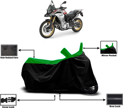 Amexride Two Wheeler Cover for BMW(F 850 GS, Green)