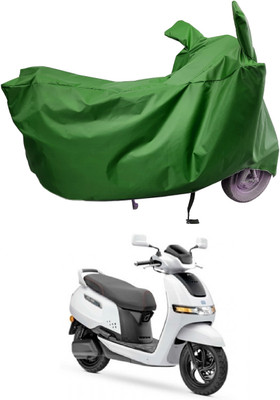 Amexride Two Wheeler Cover for TVS(iQube, Maroon)