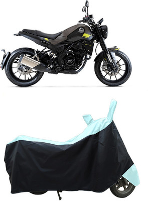 Coxtor Waterproof Two Wheeler Cover for Benelli(Leoncino 250, White)