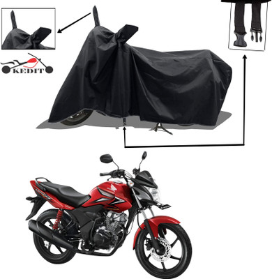 KEDIT Two Wheeler Cover for Honda(Black)