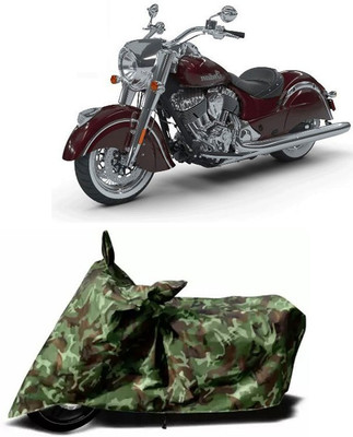 KPIND Waterproof Two Wheeler Cover for Indian(Chief Classic, Multicolor)