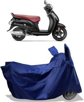 Amexride Two Wheeler Cover for Suzuki(Access SE, Blue)