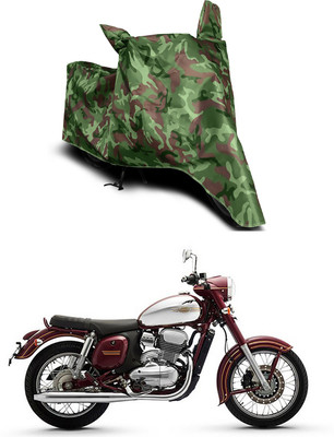 Furious3D Two Wheeler Cover for JAWA(300, Multicolor)