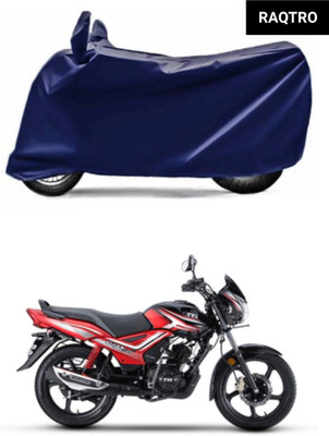 Mdstar Waterproof Two Wheeler Cover for TVS(Star City Plus, Blue)
