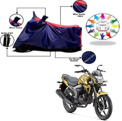 DeepShakshi AUTOMOTIVE Waterproof Two Wheeler Cover for Honda(Trigger, Blue, Red)