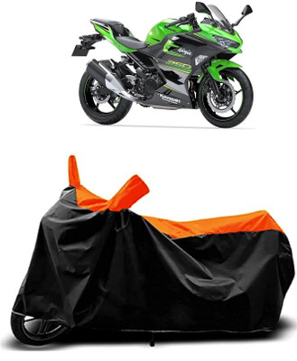 VESMEI Two Wheeler Cover for Kawasaki(Ninja 300, Orange)