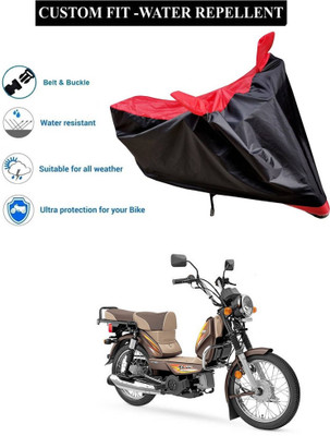 PAGORA Waterproof Two Wheeler Cover for TVS(XL 100 Heavy Duty, Red)