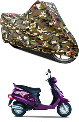 GOSHIV-car and bike accessories Waterproof Two Wheeler Cover for Mahindra(Duro 125, Yellow)