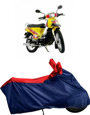Autofly Waterproof Two Wheeler Cover for Kinetic(K4, Blue, Red)