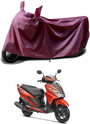 THE REAL ARV Waterproof Two Wheeler Cover for Honda(Grazia, Maroon)