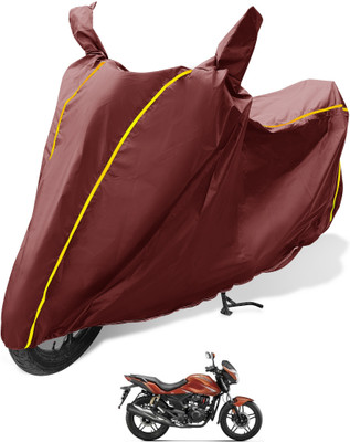 Auto Hub Waterproof Two Wheeler Cover for Hero(CBZ Extreme, Maroon)