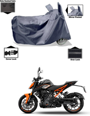 CODOKI Waterproof Two Wheeler Cover for KTM(250 Duke, Grey)