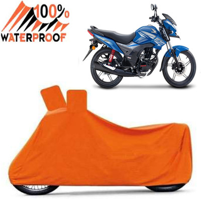 Autoinnovation Waterproof Two Wheeler Cover for Honda(SP 125, Orange)