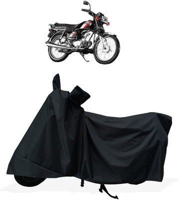 Tricway Two Wheeler Cover for Hero(CD 100 SS, Black)