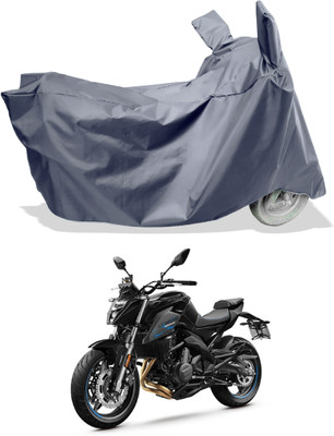 Amexride Two Wheeler Cover for CFMoto(650 NK, Grey)