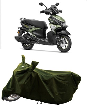 GROFATIK Two Wheeler Cover for Yamaha(Ray ZR BS6, Green)