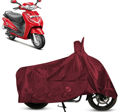 EGAL Waterproof Two Wheeler Cover for Hero(Duet VX 110CC, Maroon)