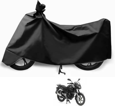 Euro Care Waterproof Two Wheeler Cover for Bajaj(Pulsar 180 DTS-i, Black)