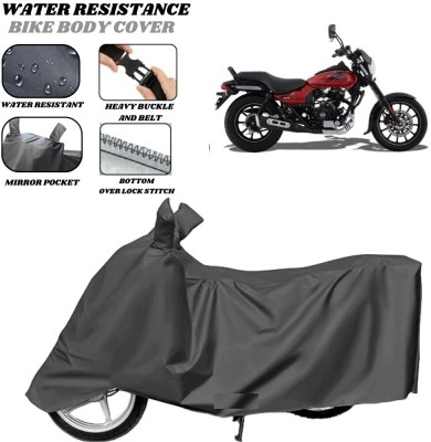 SRP PRODUCT Waterproof Two Wheeler Cover for Bajaj(Avenger Street 160, Grey)