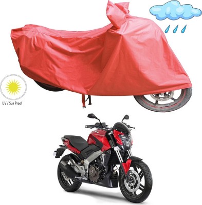 AutoTiger Two Wheeler Cover for Bajaj(Pulsar 250, Orange)