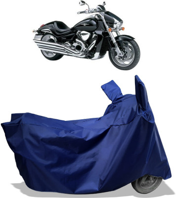 Amexride Two Wheeler Cover for Suzuki(Intruder M1800R, Blue)