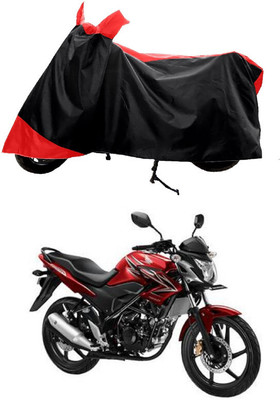 GROFATIK Two Wheeler Cover for Honda(CB Trigger, Red)