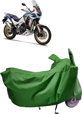 Amexride Two Wheeler Cover for Honda(CRF1000L Africa Twin, Maroon)