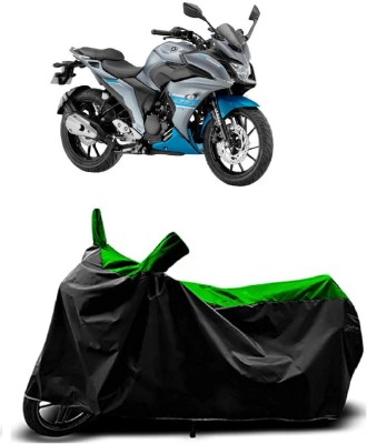 VESMEI Two Wheeler Cover for Yamaha(Fazer-250 BS6, Green)