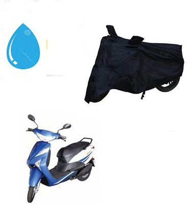 DeepShakshi AUTOMOTIVE Waterproof Two Wheeler Cover for Indus(Yo Xplor, Black)