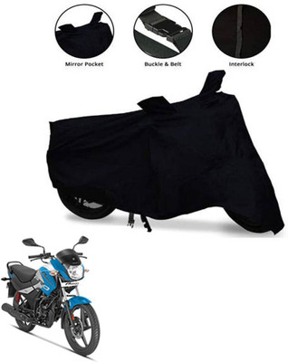 Aamaya Store Two Wheeler Cover for Hero(Passion Xpro, Black)