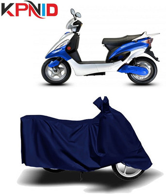KPNID Waterproof Two Wheeler Cover for Hero(Electric Maxi, Blue)