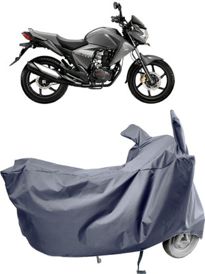 Amexride Two Wheeler Cover for Honda(Dazzler, Grey)