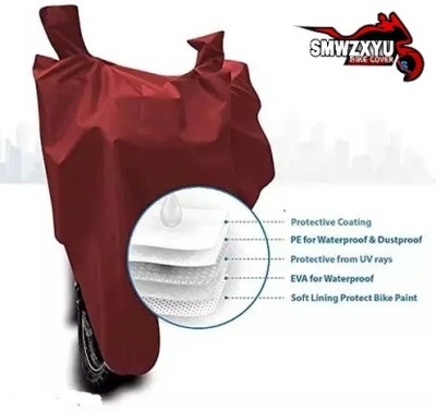 SK AUTO Waterproof Two Wheeler Cover for Honda(SP 125, Maroon)