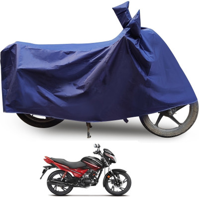 Auto Hub Two Wheeler Cover for Hero(Glamour, Blue)