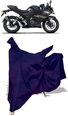 Amexride Two Wheeler Cover for Suzuki(Gixxer 250, Blue)
