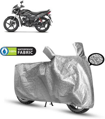 CODOKI Waterproof Two Wheeler Cover for Hero(Passion Xpro, Silver)