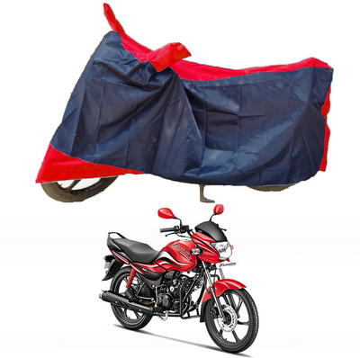 Mdstar Waterproof Two Wheeler Cover for Hero(Passion, Red, Blue)