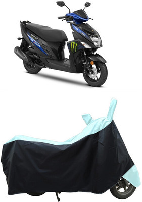 Coxtor Waterproof Two Wheeler Cover for Yamaha(Ray ZR BS6, White)