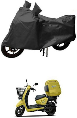 THE REAL ARV Waterproof Two Wheeler Cover for Universal For Bike(Grey)