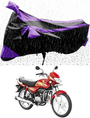 MWBB Waterproof Two Wheeler Cover for Hero(HF Deluxe, Black)