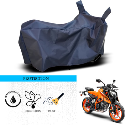 ANTHUB Waterproof Two Wheeler Cover for KTM(390 Duke, Blue)