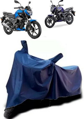 SK AUTO Waterproof Two Wheeler Cover for TVS(Blue)